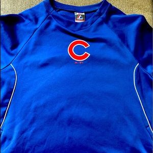 Chicago Cubs Baseball Majestic Pullover